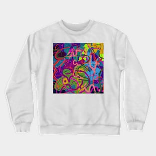 Abstract Crewneck Sweatshirt